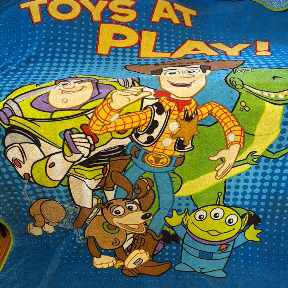 Toy Story Kids Blanket - Blue